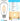 The LED filament bulb turns on at full brightness with 700 lumens and 2700K soft warm White light.