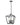 Adjustable Chandelier Fixture with Metal Cage